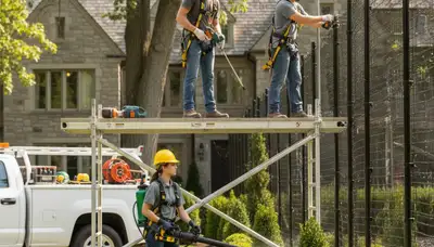 Boston, MA deer deterrent service protecting trees and shrubs from browsing damage